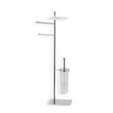 Quid Free Standing Four Function Bathroom Butler in Chrome