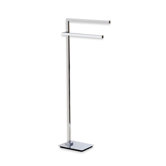 Urania Free Standing Towel Stand in Chrome