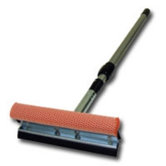 Squeegee 8" Metal Head With 21 - 36" Ext Handle