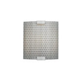 Omni One Light Wall Sconce in Silver
