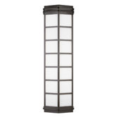 Modular New York 17W 277V Medium Two Light Outdoor Wall Sconce in Stainless Steel