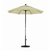 7.5' Complete Fiberglass Market Umbrella