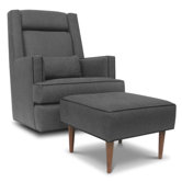 Daddy Glider and Ottoman