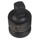 Socket Impact Adapter 1/2In. Female 3/8In. Male