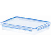 Emsa 3D Food Storage Shallow Rectangular 88 fl oz Clip and Close Container
