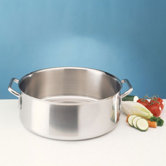Sitram Catering Stainless Steel Round Braiser