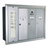 1255  Series Vertical Mailbox Unit with Directory