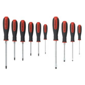 10Pc Combination And Pozi Screwdriver Set