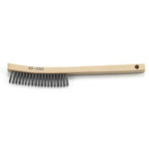 Brush Scratch Curved Handle 1-1/8 X 6In Oa 14""