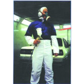 Anti-Static Spray Suit L Hood