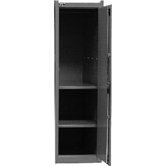 Side Locker W/2 Shelves- Blk