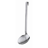 Stainless Steel 13.8" Fine Skimmer with a Hooked Handle