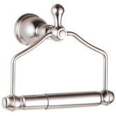Opulence Toilet Paper Holder in Brushed Nickel