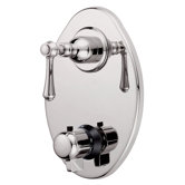 Opulence Two Handle Thermostatic Shower Trim Only