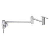 Parma Single Handle Wall Mount Pot Filler Faucet