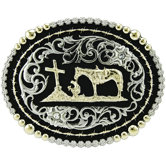 Christian Cowboy Buckle
