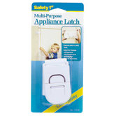 Multi-Purpose Appliance Latch in White