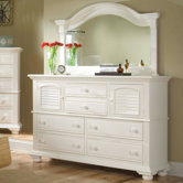 Cottage Traditions 6 Drawer Combo Dresser