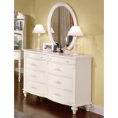 Cheri 6-Drawer Dresser Set