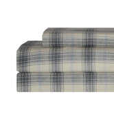 Cascade Plaid Flannel Sheet Set