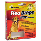 Flea Drops for Dogs Under 30 lbs  to Over 60lbs (6 Pack)