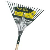 Handle Spring Action Metal Head Leaf Rake