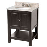 Gazette 24" x 22" Bathroom Vanity in Espresso