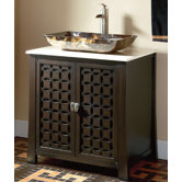 30" Single Vessel Sink Vanity in Espresso