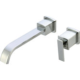 Mainz Wall Mounted Bathroom Sink Faucet with Single Handle