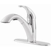Parisa One Handle Centerset Pull-Out Kitchen Faucet
