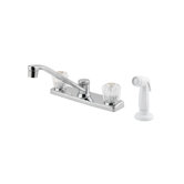 Pfirst Series Two Handle Centerset Kitchen Faucet