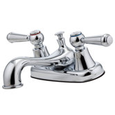 Pfirst Series Double Handle Centerset Bathroom Faucet