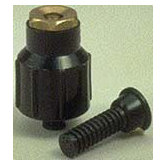 Circle Plastic Shrub with Brass Nozzle