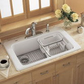 Lakeland Dish Rack with Two Untensil Holders and Colander