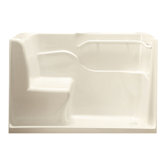 Left Hand Acrylic Seated Shower
