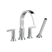 Berwick Tub Filler with Lever Handle and Personal Shower