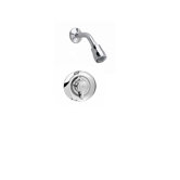 Colony Diverter Shower Faucet Trim Kit with Optional Lever Handle