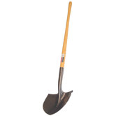 42" Wood Handle Professional Round Point Shovel