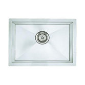 Precision 16" Single Bowl Stainless Steel Kitchen Sink in Satin Polished