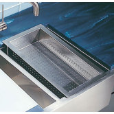 19.5" x 10.6" Universal Stainless Steel Colander