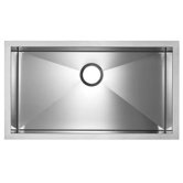 Precision Microedge Super Single Bowl Kitchen Sink