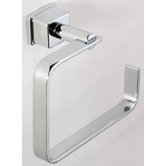 Mainz Square Mount Towel Ring