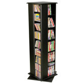 VHZ Entertainment 612 CD Molded Multimedia Revolving Tower