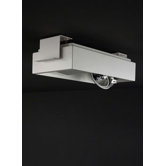 A-Box Wall / Ceiling Light in White Metal