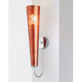 Wandleuchte Gold Fire
