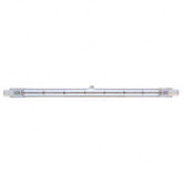 250W Clear Halogen Long J-Type Torchiere Bulb in Bright White
