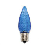 0.35W LED C9 Bulb in Blue