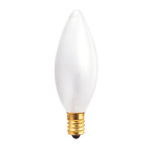 32mm 40W Incandescent Torpedo Chandelier Bulb in Frost
