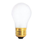 60W Incandescent A15 Fan Bulb in Frost