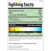 18W LED Turbo PAR38 Bulb in Warm White